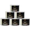 JaDy - Cera Depilatoria Zinco | Uso Professionale e Domestico | Delicata su Pelle Sensibile | Fragranza Avvolgente | Made in Italy, 400ml, Bianca, Luxury Wax 6PZ