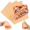 MIHURO 4 tatuaggi in pelle sintetica, 3 mm, per esercitare, 15 x 19,7 cm, in pelle sintetica in silicone, per principianti e tatuatori