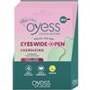 OYESS Maschera per Occhi Energizzante, Occhi Ampi, con Estratto di Guaranà, Acerola e Ananas, Formula Nutriente, Vegana, Made in Germany (Confezione Multipla da 20 Pezzi)
