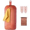 NOWLIN Asciugatrice portatile, asciugatrice portatile ad asciugatura rapida con cappuccio, termostato, timer di spegnimento automatico, asciugatrice da viaggio compatta per camper e appartamenti (orange B)