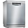 Bosch SGS4HVI33E Serie 4, Lavastoviglie da libero posizionamento, 60 cm, color inox