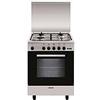 GLEM GAS A654VI CUCINA 60X50 CL.A F.GAS INOX VENT.