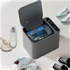 Generic Mini lavatrice portatile per scarpe, elimina gli odori, lava scarpe a 360°, lava scarpe portatile per campeggio, appartamenti, dormitori, camper, case