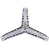 RRYUIOO Gruppo Albero Flangiato For Lavatrice A Tamburo Braccio Ragno WM2185 Silver2185 (XQG52-2185) Parti Di Ricambio For Lavatrice Treppiede Tamburo Interno(Flat)