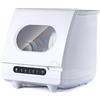 Generic Piccola Lavastoviglie Da Tavolo, Mini Lavastoviglie Automatica Con Pannello Touch, 5 Programmi Di Lavaggio, 1200 W, Lavastoviglie Compatta Per Appartamenti, Dormitori, Uffici, Campeggio
