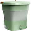 Generic Lavatrice a parete da 12 litri, mini lavatrice pieghevole, lavatrice compatta, per vestiti per bambini, biancheria intima o piccoli oggetti, appartamento, dormitorio, campeggio, camper, viag
