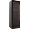Generico Vetrina Frigo per bibite Vetrina Bevande Lt. 302 con porta a vetro ristorante bar colore nero CL372VG