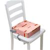 Chickwin Cuscino Rialzo Sedia per Bambini, Modello di Anguria Cuscino Alzasedia Regolabile Cuscino per Sedia Seggiolino Smontabile Booster Seat per Tavolo da Pranzo (rosa,32x32x8cm)