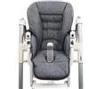 BambiniWelt by Rafael K. BAMBINIWELT Coprisedile di ricambio per Peg Perego Prima Pappa Diner MELIERT (grigio mélange)