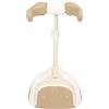 PUNELE Baby Bath Stand Stand Supporto Regolabile Regolabile Pieghevole Non Scivolare Plastica SAFE PLAST per Bambini con Design Affascinante 40 X 33,5 Cm (Kaki)