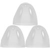 ifundom 3 Tappi Di Ricambio Per Biberon Tappi Di Plastica Morbidi Per Bottiglie Di Latte Coperchi A Cupola Di Ricambio Per Biberon