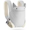 SONARIN 4-in-1 Marsupio Neonati Leggero,Morbido Cotone Portantina Bebè Traspirante Porta Bambino Ergonomico,Regolabile per Neonati e Bambini 0-36 Mesi,Tutte le Posizioni(Grigio)