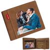 Amlion Portafoglio Uomo Personalizzato con Foto, Regalo Festa del Papà Regali Personalizzati RFID Card Protection