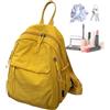 Generic Zaino da viaggio leggero, zaino per pendolari resistente, di cinghie regolabili, tessuto impermeabile, ideale per scuola, lavoro, bagagli, ragazze, escursioni, aereo, ragazzi, 30 x 23 x 15 cm