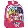 Franco Cosimo Panini RAINBOW HIGH , Zaino Organizzato Unisex Bambini E Ragazzi, Rosa (Pink), Taglia unica