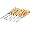 DREL Set di 6 scalpelli in legno con scalpelli e scalpelli in legno