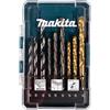 Makita D-71962 - Set di punte per trapano, 9 pezzi