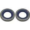 UYTGFO Adatto for Husqvarna 268 272 61 66 266 343 343F 343FR 343R 345FX K750 K760 K970 Motosega Decespugliatore Set di 2 paraoli