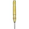 LIXSAZSE Forniture per utensili manuali per scalpelli per impieghi gravosi con punzonatura centrale caricata a molla automatica, Oro senza testa