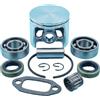 UYTGFO Adatto for motosega Husqvarna 266 266SE 162 268 268K 66 272 272XP, attrezzi da giardino, pistone da 50 mm e 52 mm, cuscinetto a sfere, paraolio.(50mm 266 268)