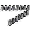 Generic Generic Set di Pinze a Molla ER20 da 15 Pezzi per Prestazioni Stabili per Macchina per Incidere CNC e Strumento per Tornio di Fresatura Pinza per Bloccaggio da 1-13 Mm