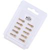 ULIJTH Pinze in ottone resistenti adattatori per mandrini di precisione adatti per smerigliatrici, trapani e accessori per tubi fino a 0,4 cm