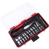 Uonlytech Set Scalpelli per Legno 16 Pezzi in Acciaio al Carbonio | Penna Incisoria, Varietà di Punte, per Scrapbooking e Scultura, Utensili per Crafts e Modeling