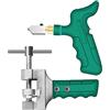 Generic Tagliapiastrelle in vetro Kit di attrezzi Pratico apri di confine portatile Casa Fai da te Mano con teste Piedi Piedi Misura a nastro Manuale utente