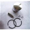 DORFEY Kit pistone NB500 da 44 mm, adatto for decespugliatore Robin NB500, cilindro, pistone, fasce elastiche, perno e clip di montaggio.