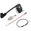 UYTGFO Adatto for motosega Stihl MS170 MS170C MS180 MS180C 017 018 con candela 0000 400 7000 1110 400 7005 1130 400 1302 bobina di accensione