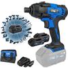 ENG PRO Avvitatore Ad Impulsi - Linea Professionale Monobatteria ONE4ALL - Da 1/4 A Batteria 180 Nm 1 Velocità 2800 rpm + Borsa Porta Utensili 2 Batterie 2/4.0 Ah Incluse - ENG PRO