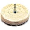 toolzone DR208 100 mm Panno Lucidatura Mop Wheel - Bianco