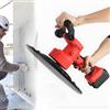 TONGDAJINBAO Frattazzatrice Elettrica Levigatrice Per Pareti 1680W Betoniera Con Batteria Al Litio Senza Spazzole Cazzuola Per Malta Cementizia E Intonaco Strumento Portatile Per Intonacatura(Red,1 battery)