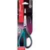 Maped - Forbici ESSENTIALS GREEN DECO 21 cm asimmetriche - Manici ergonomici 2D - Manici ergonomici 2D - Design senza tempo, colori del manico alla moda