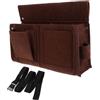 TEHAUX Borsa per Attrezzi con Borchie Cintura Falegname Borse Utensili Carpentiere Artigianale Resistente da Lavoro
