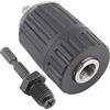 Fafeicy Mandrino per Trapano con Involucro in Plastica 2.0-13MM 1/2-20UNF, Mandrino per Trapano Senza Chiave Mandrino per Trapano Senza Chiave Biella Esagonale 1/4