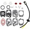 DORFEY Kit di riparazione della membrana del carburatore, bulbo di adescamento, valvola di ritegno, filtro della benzina con tubo della benzina adatto for decespugliatore ALKO BC410 BC4535 BC4125