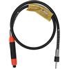 Gucagle Prolunga Punta da Trapano Albero Flessibile Mandrino da 6 mm Accessorio per Smerigliatrice Macchina per Incidere Albero da Trapano Flessibile Professionale con Manico in PVC per