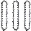BUYTUS 4/6/8/10 pollici 1/4 guida for catena for motosega sega elettrica portatile mini lama for da potatura accessori for for(3pcs 6-inch Chain)
