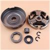 SRNPTBZIT 3/8 Passo 7 Denti Tamburo Frizione Pignone Cerchio Rondella Kit Cuscinetto Misura for H 365 372XP 371 362 503744401 503752401 Motosega