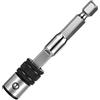 Generico Drill Chuck Adapter - 1/4-inch Hex Shank Holder, with Self-Locking Quick Change Extension, Power Tool Attachments for Screwdriver Nut, Durable Steel Construction | for Electrician Mechanic Home