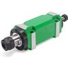 CGOLDENWALL Mandrino pinza ER20 750W 0.75KW 1hp Power Head Power Unit 80mm Taglio/alesatura/fresatura mandrino utensile (modelli di cuscinetti a contatto angolare per fresatura)