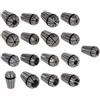 HanOaki ER16 Pinza a molla di serraggio per tornio di fresatura CNC, alta precisione, prestazioni stabili, materiali robusti (ER16-5 mm)