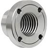 DOMELA Flangia, Piastra Frontale Mandrino Tornio Legno 1 Pollice X 8TPI / M18 X 2,5 / M33 X 3,5 Mandrino Fresatura Piastra Flangia Filettatura for Utensili Tornitura Legno (Colore : 50mm-M18x2.5) (Color : 5
