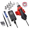 CCZRD Pistola Ad Aria Calda Da 750 W Stazione Di Saldatura For Micro Rilavorazione BGA Asciugacapelli Termica For For Riparazione SMD SMT Riscaldamento rapido(D)