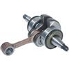 DORFEY Kit guarnizione cuscinetto albero motore pistone cilindro motosega da 42 mm adatto for H-u-s-q-v-a-r-n=a 450 450E 445E 445 parte di ricambio porta di decompressione(Crankshaft)