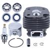 DORFEY Kit cuscinetto albero motore pistone cilindro da 50 mm adatto for paraolio candela motosega h-u-s-q-v-a-r-n=a 268 268 Special 268XP