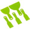 Josenidny Set di 5 coltelli in plastica flessibili per pittura, raschietti, rattoppature, decalcomanie, carta da parati, cottura, parete