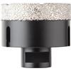 DIAGER BATIMENT Sega a punta diamantata Ø 45 a secco DIAGER con attacco M14 per smerigliatrice-440CD045