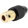 Generic Mini Mandrino per Trapano Elettrico Mandrino Autoserrante Resistente All'Usura per Tuttofare, Morsetto per Utensili con Diametro del Gambo di 0,3-3,4 Mm, per Progetti di Miglioramento